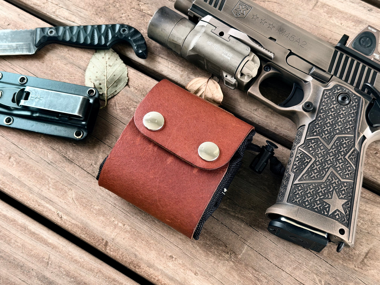 Leather Dump Pouch